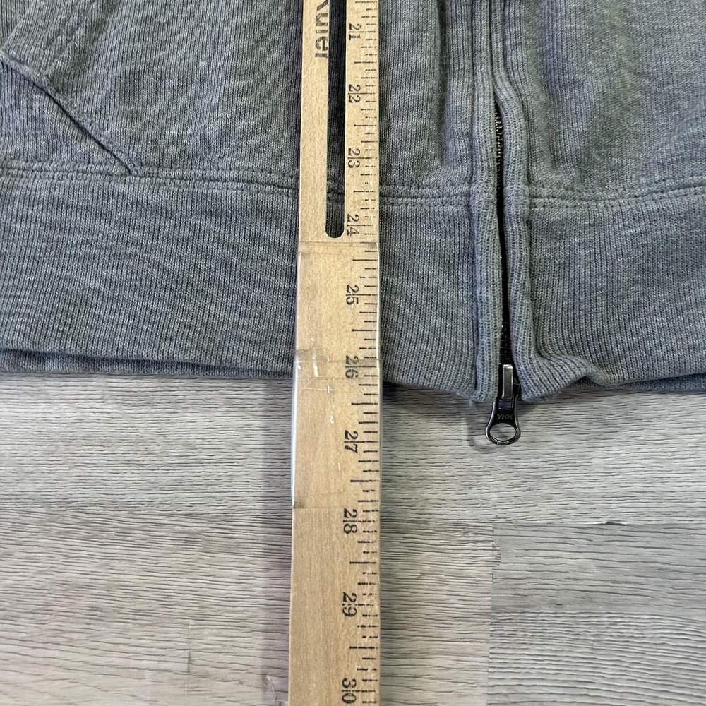 Polo Ralph Lauren Hoodie Mens XL Gray Full Zip Sweatshirt Pony Logo Pockets - Picture 7 of 12